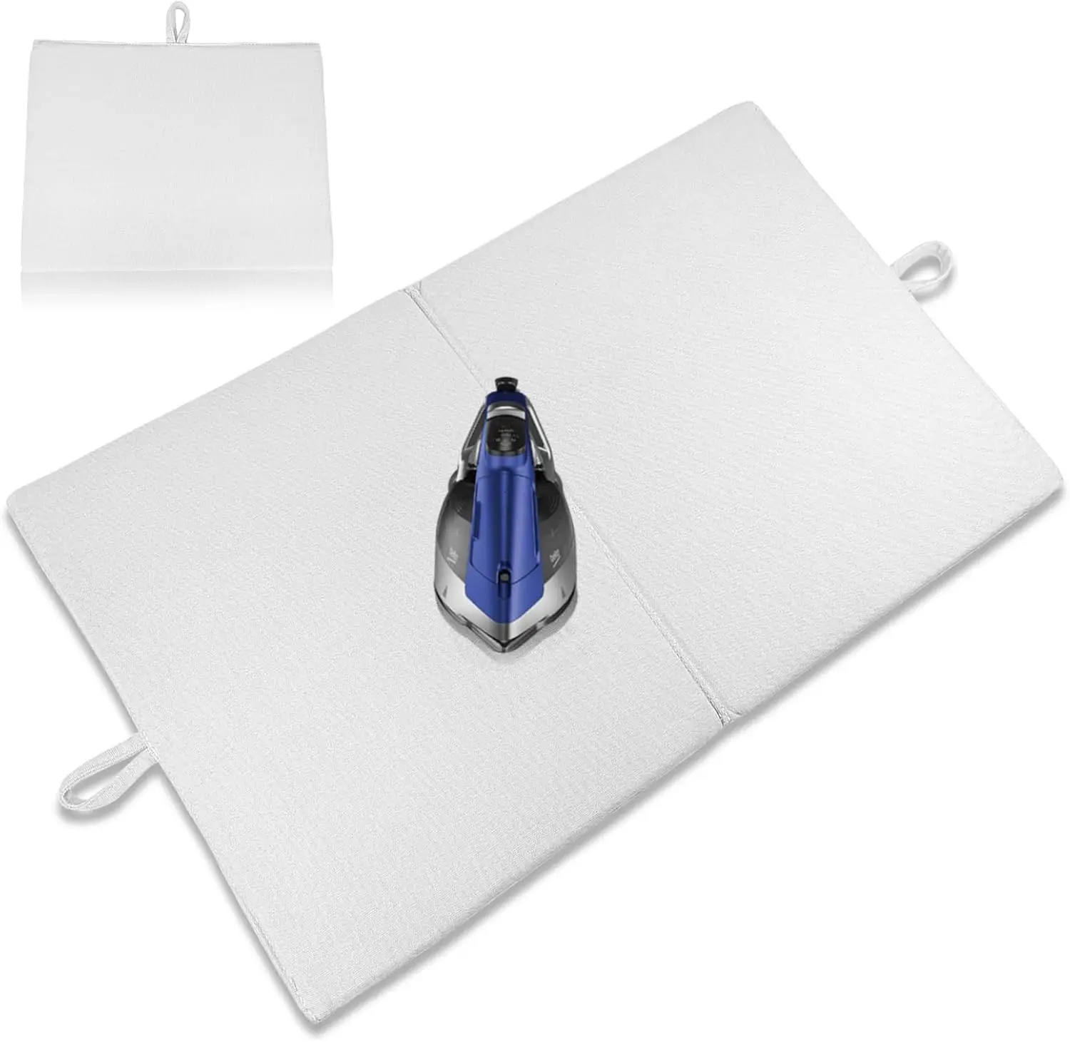

24" x 16" Foldable Ironing Mat, Portable Thickened Heat-Resistant Pad for Tabletop, Travel, Dorm Use