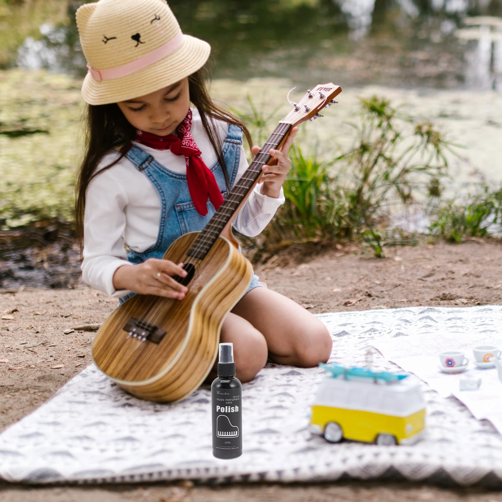 

Musical Instrument Cleaner Polishing Guitar Ukulele Violin Household Supply Shiny Repair Scratches Portable Storage
