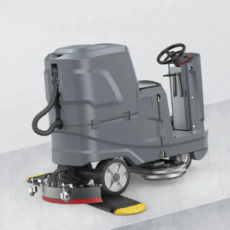 China Ride On Floor Scrubber Machine Dryer Floor Cleaning Machines Electric Robot Floor Scrubber