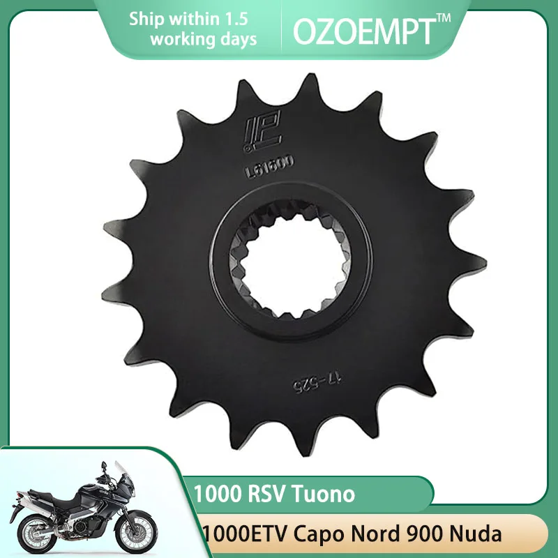 

OZOEMPT 525-17T Motorcycle Front Sprocket Apply to F650 GS SE F850 GS Adventure F900 R F900 XR 900 Nuda 12