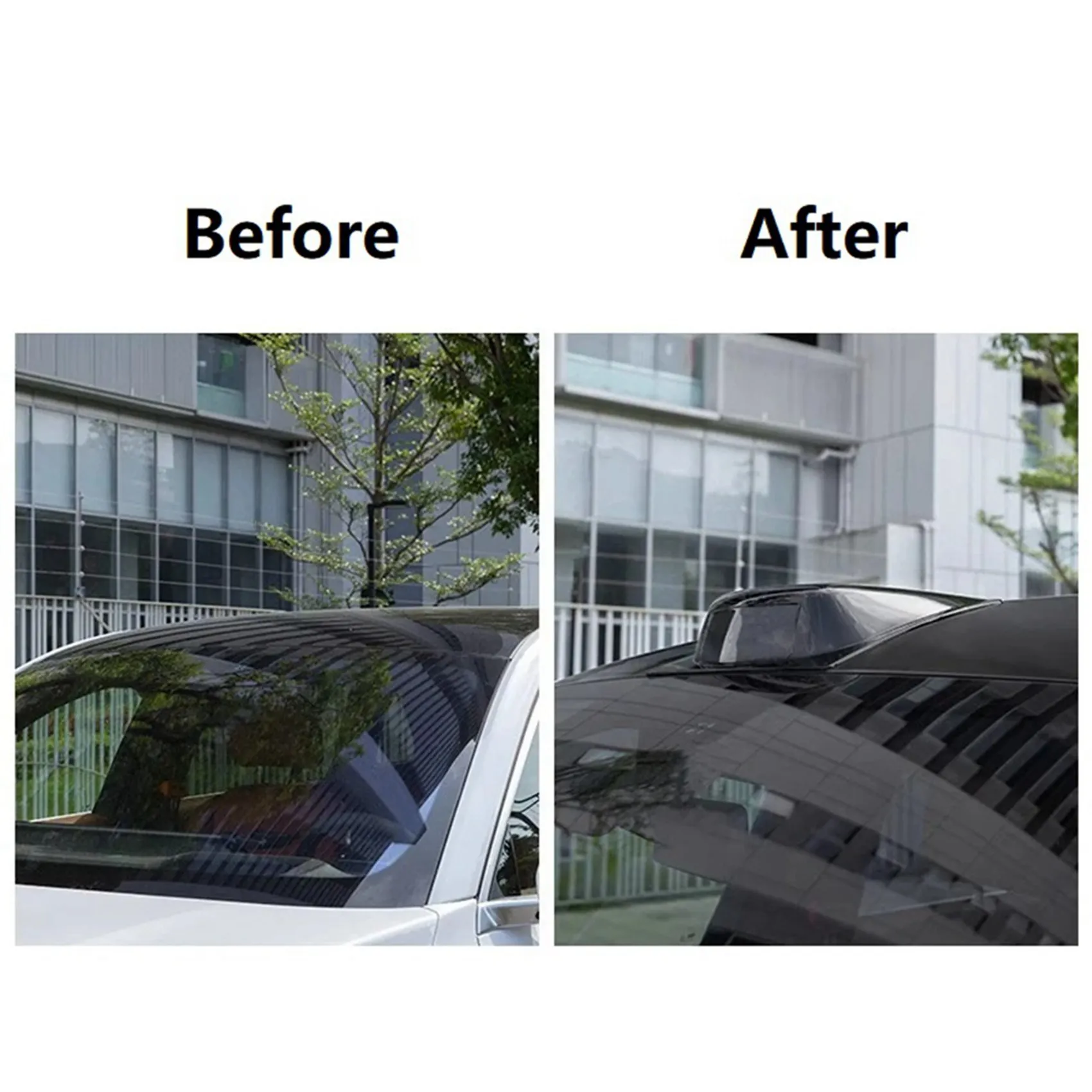 A95E-2X For Lixiang L7 L8 2022 2023 2024 Car Lidar Decorative Cover Laser Radar Protective Cover Trim ABS Accessories
