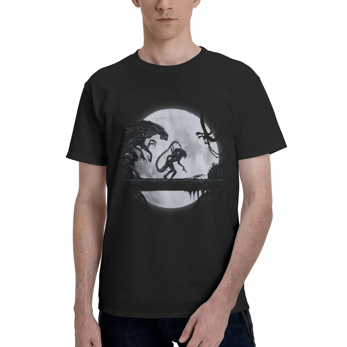 Alien Xenomorph Matata Graphic uomo donna T-Shirt divertente Casual cotone o-collo T shirt manica corta T-Shirt di grandi dimensioni