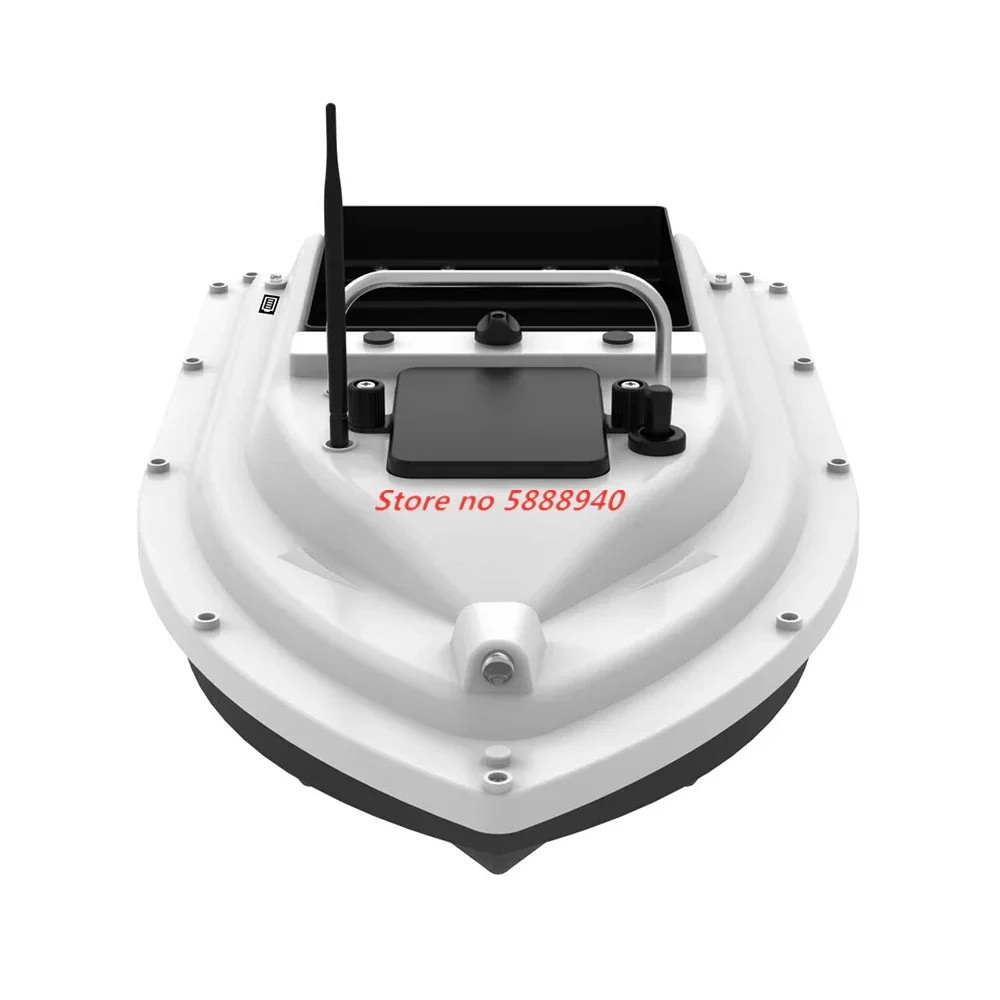 GPS Independent Large Hopper RC Fishing Boat 2.4G 500M Smart Auto Return Remote Control Bait Boat RC Nesting Boat GPS Bait Boat