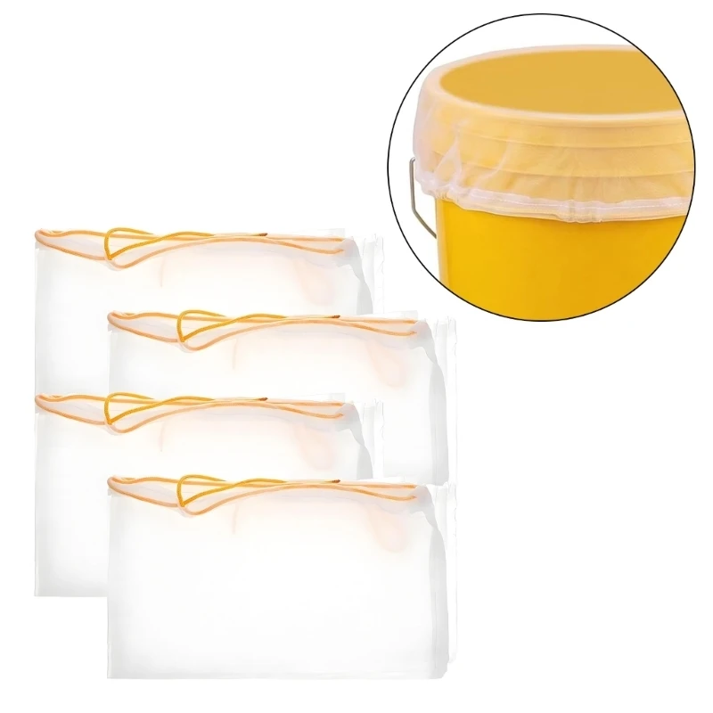 A2BB Filter Bag Adjustable Drawstring Honeys Extractor Equipment for 5 Gallon Bucket