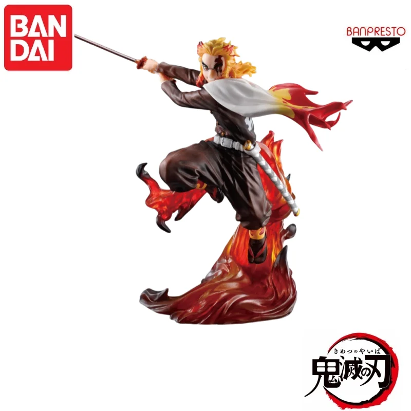 

In Stock Original Bandai Demon Slayer A Series of Rewards Waving The Blade To Burn The Soul Rengoku Kyoujurou D Reward