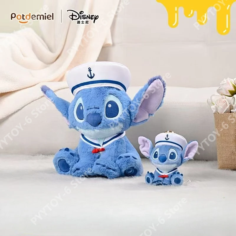 

Disney Genuine Stitch Plush Pendant Stuffed Animal Figure Cute Cartoon Doll Keychain Bag Charm for Collection Gift Plush Toys
