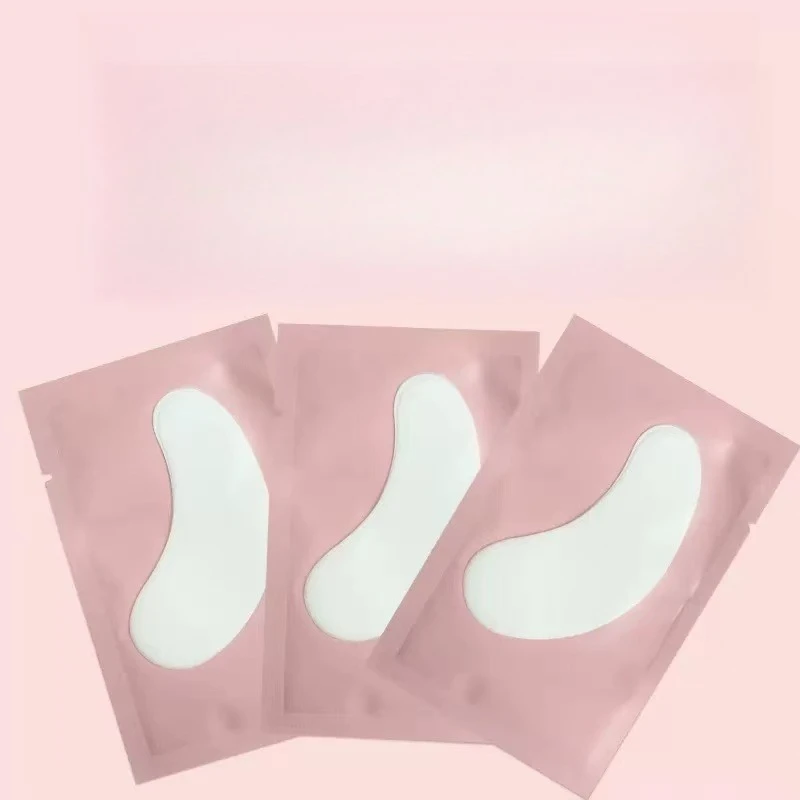 50-100 Uds parches para ojos extensión de pestañas debajo de pestañas pegatinas de pestañas postizas suministros de extensión de pestañas parches para construir párpados
