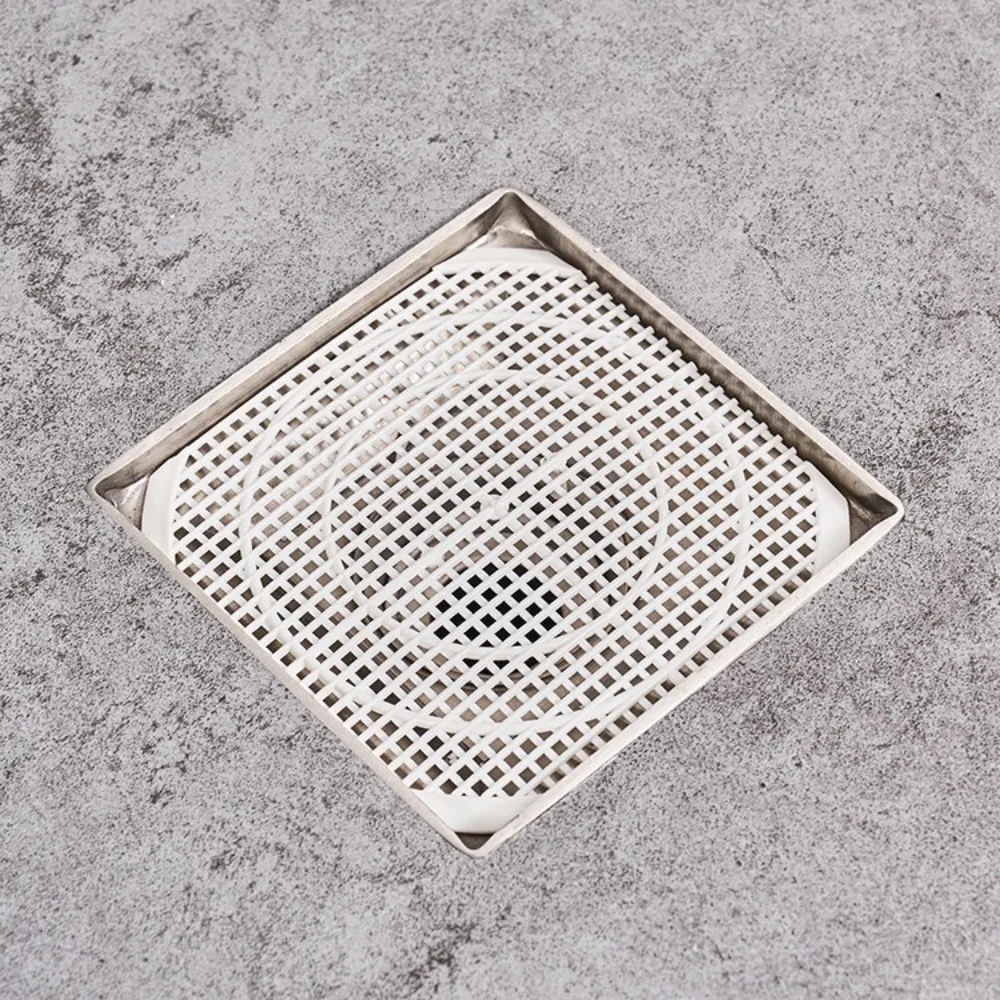 1 Pcs Anti-clogging Sink Filter Mesh Heat-resistant Strainer Net Cover Plastic Multifunctional Drain Hair Catcher Bathroom