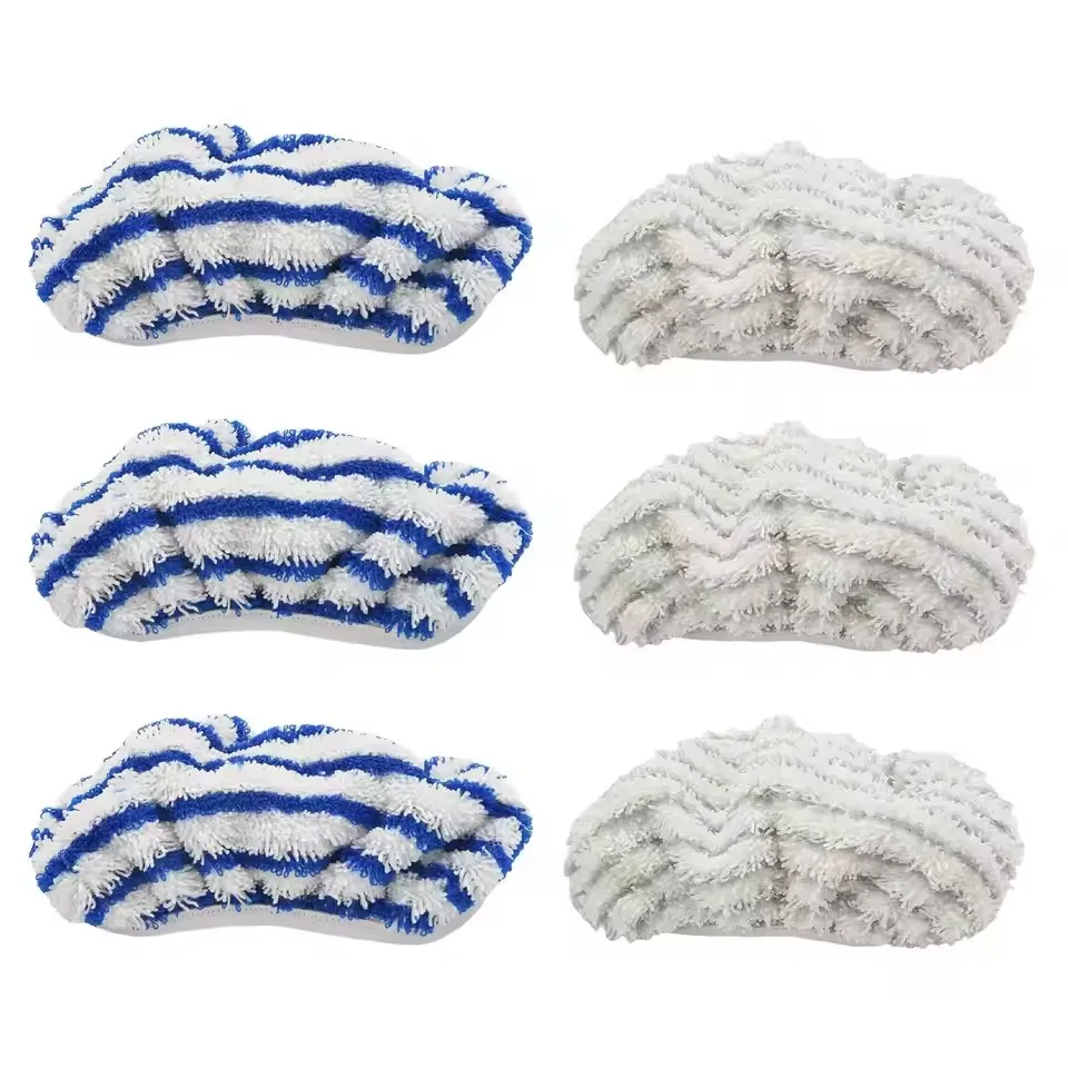 6 قطع من وسادات القماش المصنوعة من الألياف الدقيقة البديلة لـ Rowenta Clean & Steam ZR 005801 ملحق منظف، قابل للغسل وإعادة الاستخدام #1