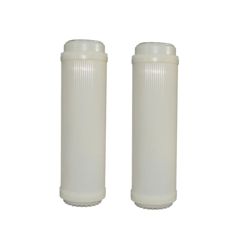 ขายใหญ่ 2PCS 10 นิ้วแบนประเภท UF Hollow Fiber Ultrafilteration Membranes กรอง 0.01 ไมโครเมตรสูงเมมเบรน UF แห้ง