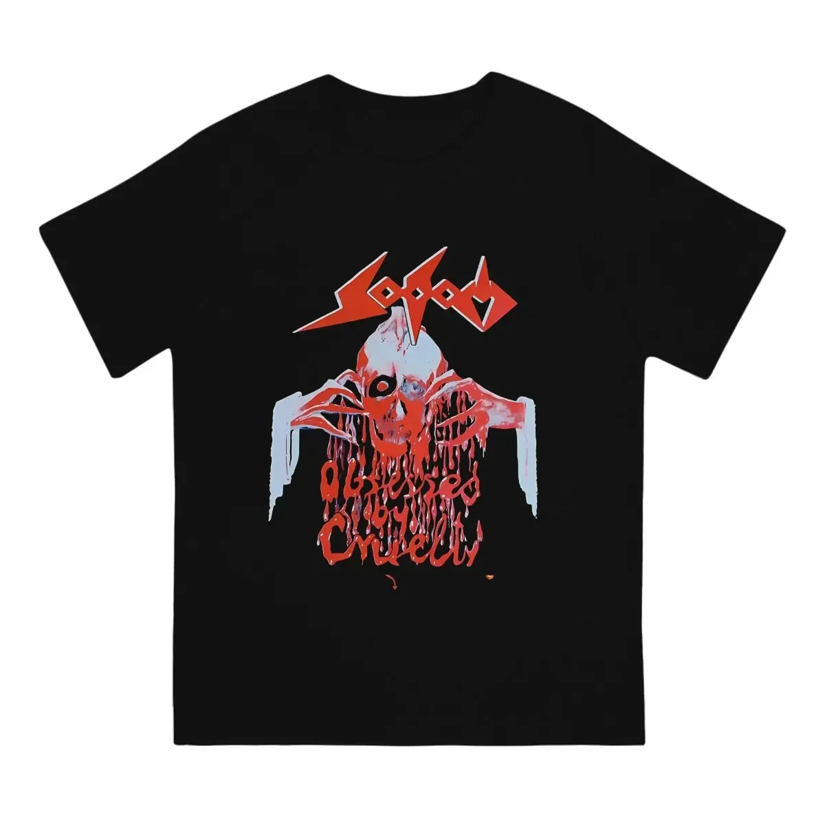 Obsessed By Cruelty'86 Thrash Possessed  Frost New T Shirt Men's  Cotton Funny T-Shirt Crewneck Sodom Tee Shirt