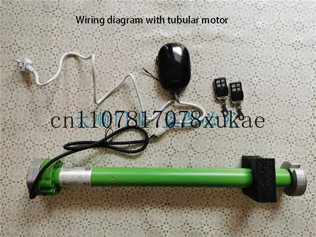 

Garage Door Receiver Controller Roller Shutter Remote Control Tubular Motor DC136 Universal