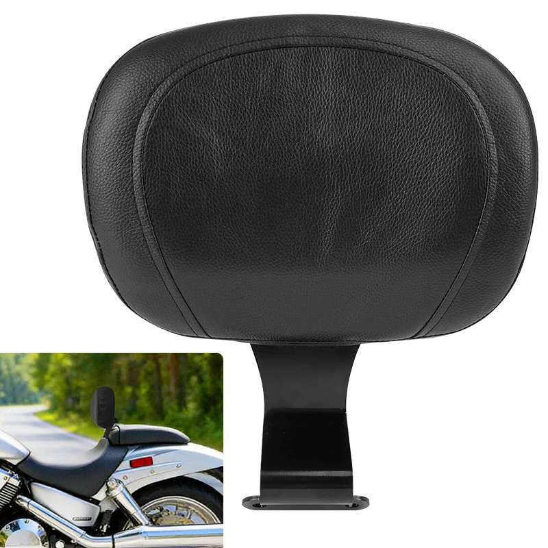 

Black Motorcycle Rider Backrest Seat Cushion Pad For Honda VTX 1800 VTX1800 Cruiser Touring Accesorios Moto