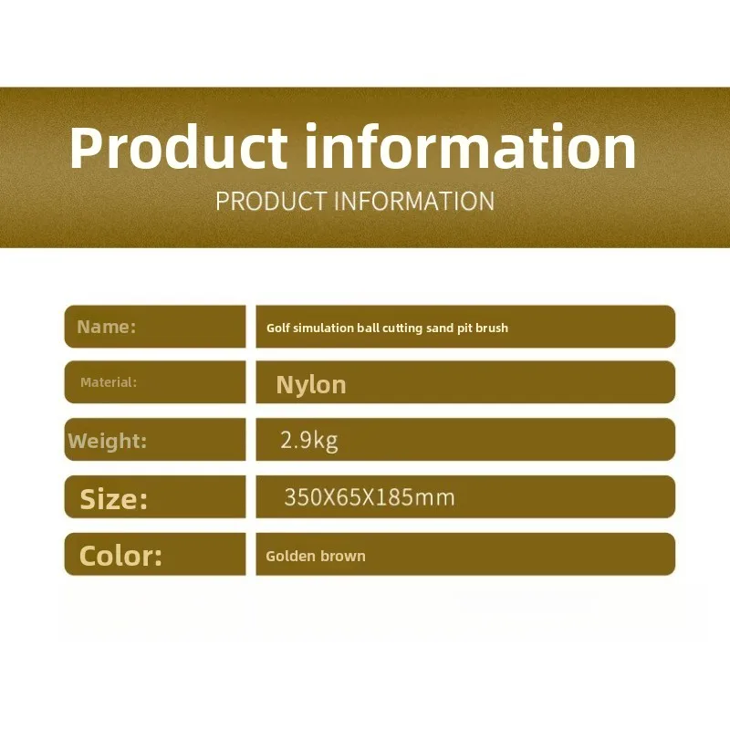 Tragbare Golf Bunker Pinsel Golf emulator Golf Pad Passende Simulation Batting Pinsel