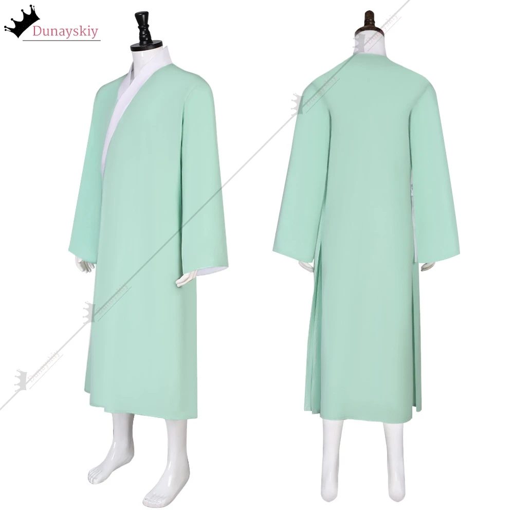 Sun WuKong الفائدة التعبيرات تأثيري حلي النمط الصيني الملابس الطاوية Wukong's القفطان الأخضر كوس قناع موحد AccessoryXS-3XL