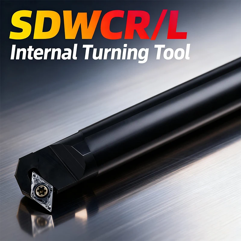 Internal Turning Tools Cutting Bar S10K-SDWCR07 S16Q-SDWCR07 S25S-SDWCR11 Lathe Cutter DCMT Carbide inserts CNC Holder Tool
