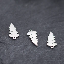 3pcs Minimalist Branch Tree Stainless Steel Pendant Charms For Jewelry Making DIY Craft Earring Necklace Women Accessories