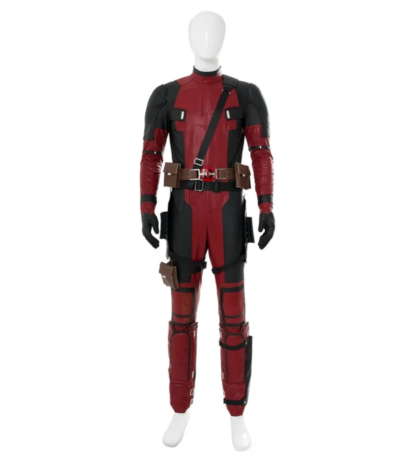 

(In Stock) Wade Winston Wilson Cosplay Anime Red Costume Exotic Pants Adult Men's Halloween Carnival Costume Set