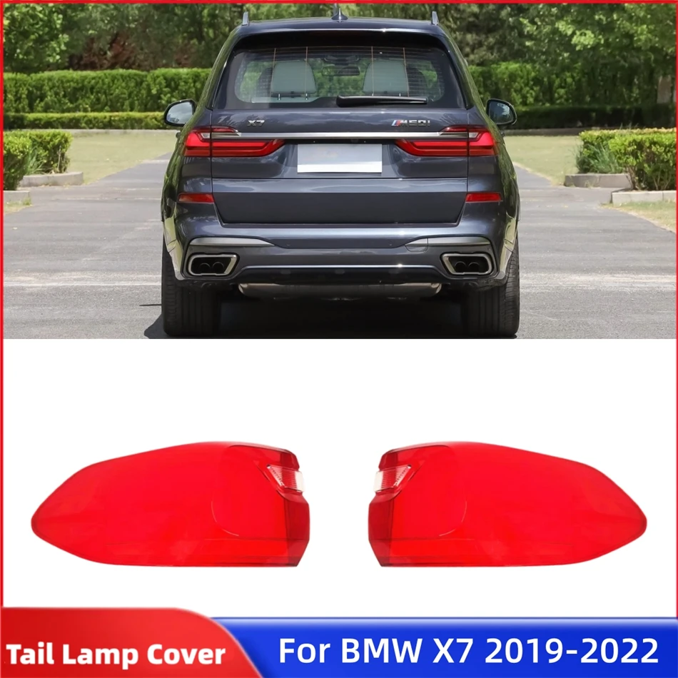 

For BMW X7 2019 2020 2021 2022 Accessories For Vehicles Replacement Car Lights Shell Brake Lights Rear Taillight Shell