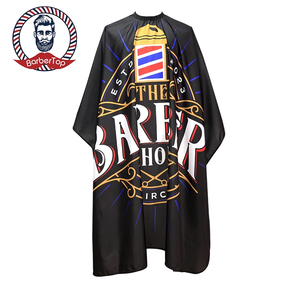 

NEW Hair Cutting Cape Pro Salon Hairdressing Cloth Gown Barber Hairdresser Apron Haircut Coat Barbershop Tool 2024