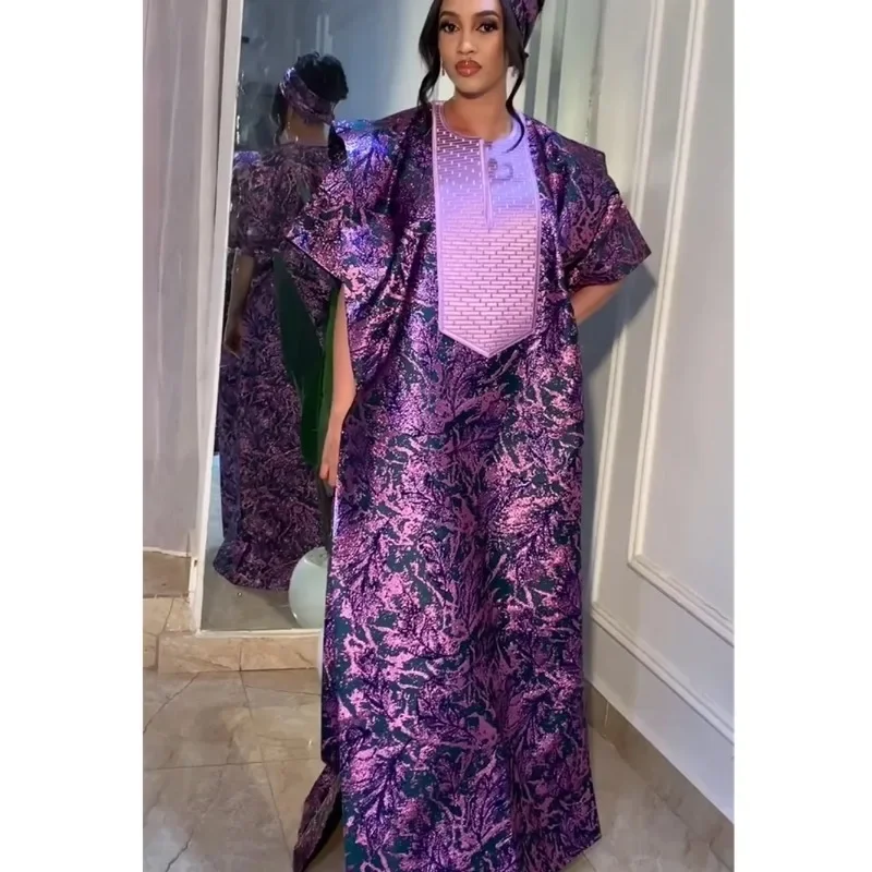 

Abayas For Women Dubai African Muslim Fashion Dress Caftan Marocain Evening Party Dresses Satin Boubou Robe Djellaba Femme 2025
