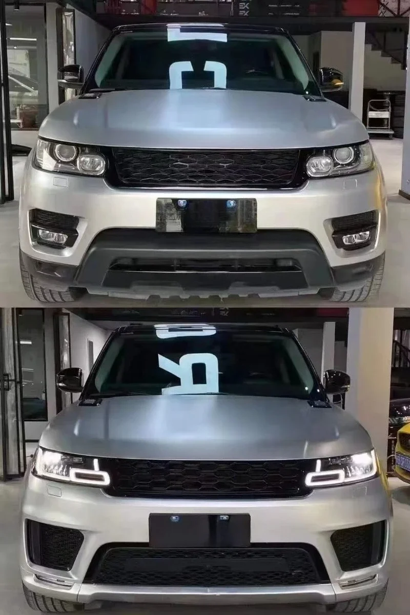 2013-2017 Rover Sport Upgrade to 2022 OE Body Kit with Headlights Taillights Bumper Parts Full Bodykit