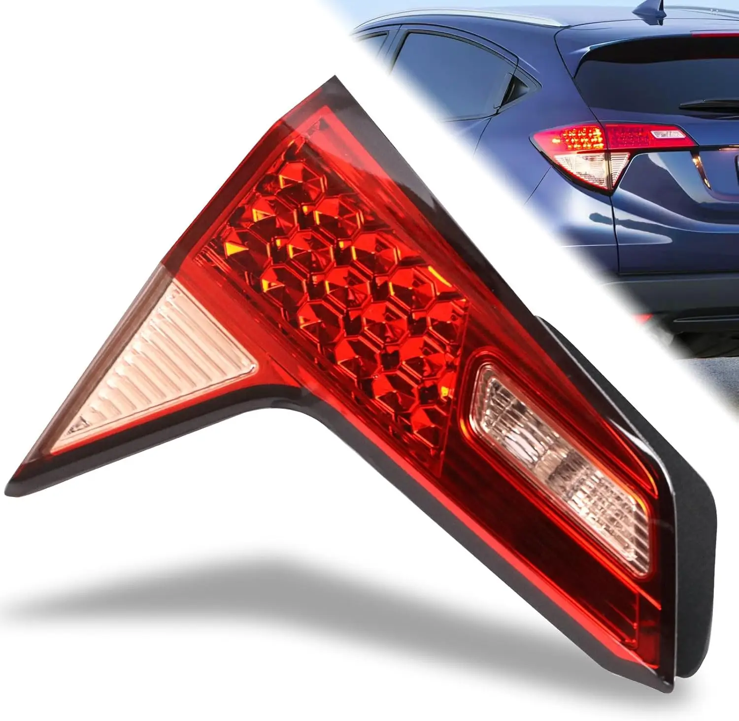 

Задний фонарь, совместимый с Honda HR-V HRV 2016, 2017, 2018, внутренняя левая сторона водителя, замена: 34155-T7S-A01