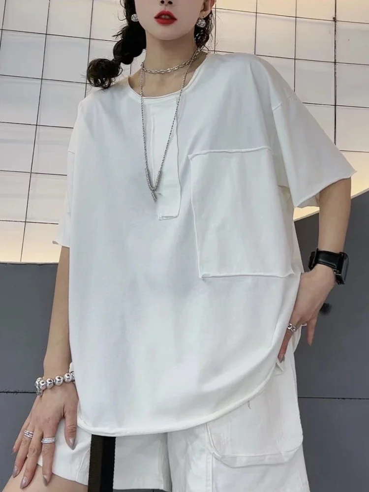 Max LuLu 2024 Summer Females Fashion Tops Womens Loose Classic Tee Shirts Ladies Luxury Harajuku Leisure O Neck Cotton Clothing