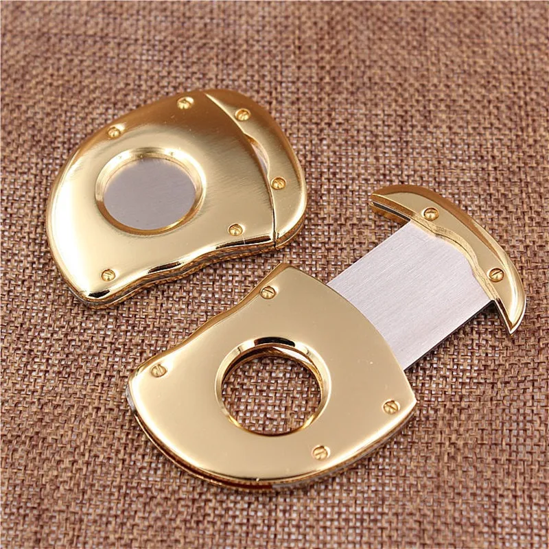 Stainless Steel Cigar Cutter Knife Cigar Scissors Cigar Knife Sharp Blade Cigar Cutter Puncher Guillotine Smoking Cigar Tool