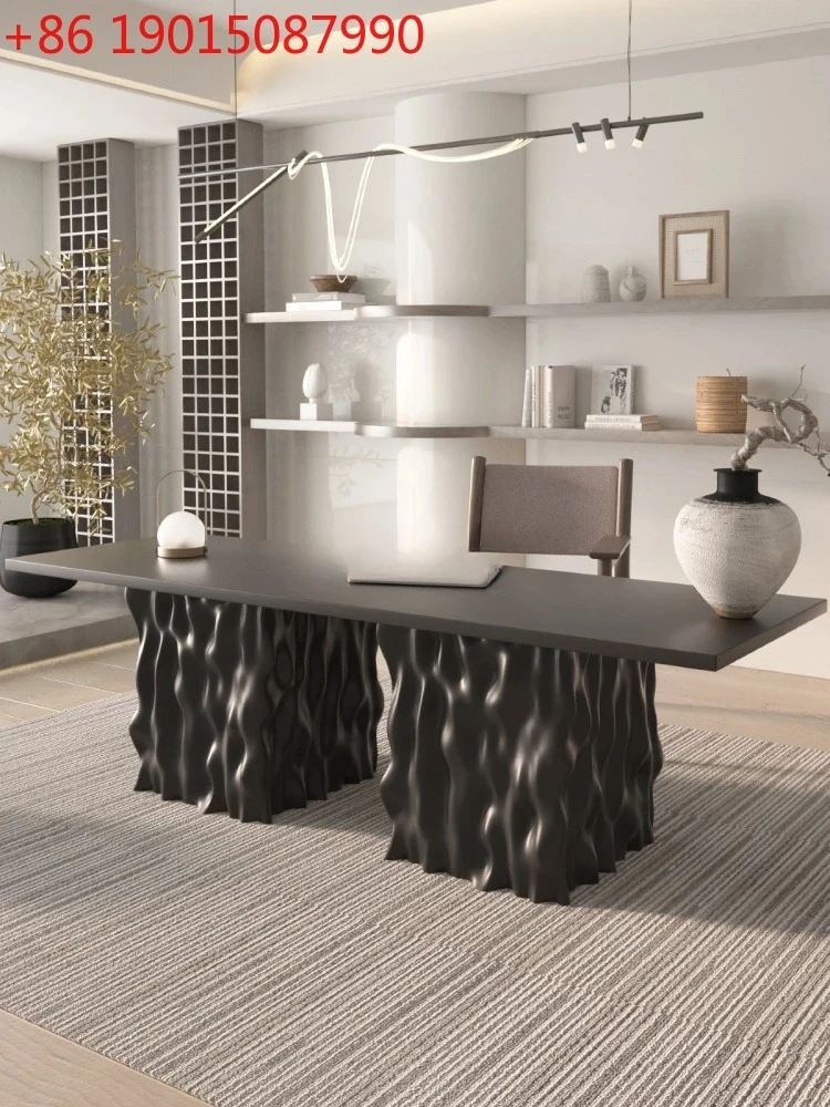 

Легкий роскошный современный конференц-стол, персонализированный креативный стол для руководителя, приставной столик