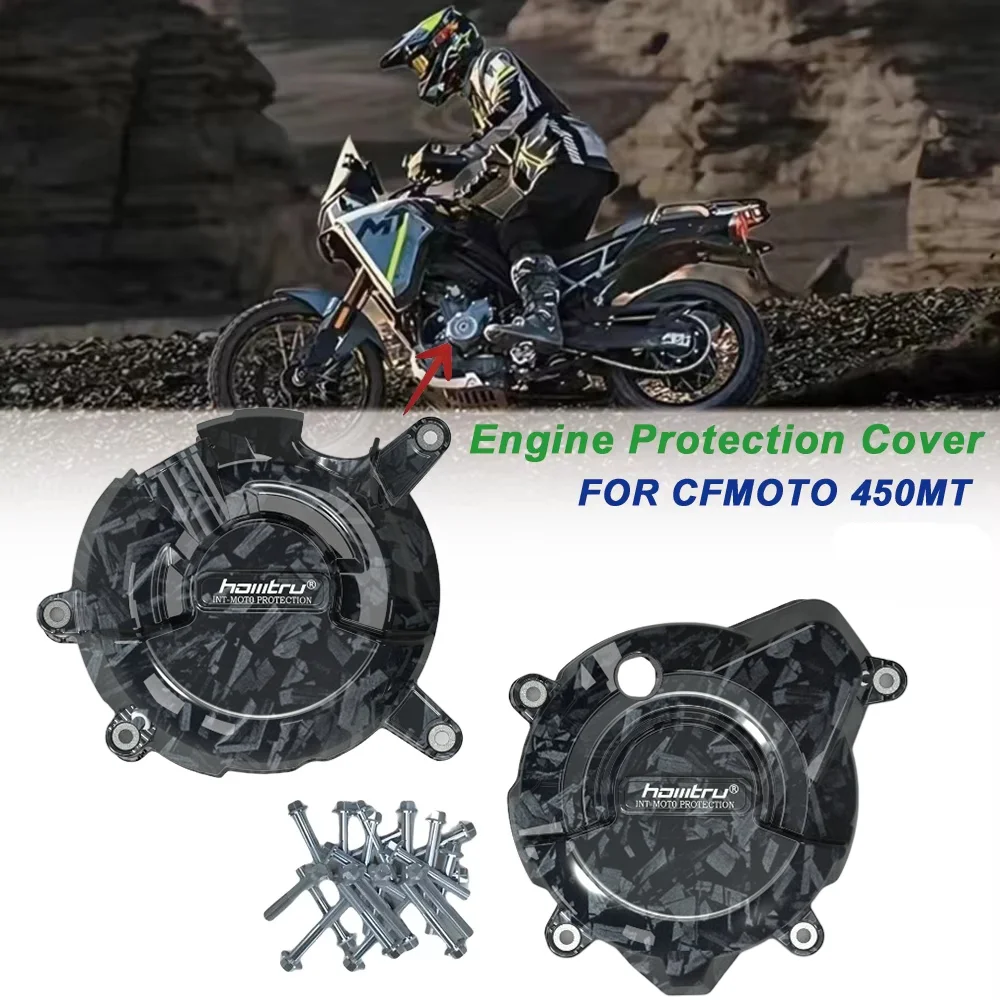 

MT450 2025 Motorcycle Landing protection cover device For CFmoto 450MT 450 mt 450NK nk450 2023-2024 Engine Protection Cover