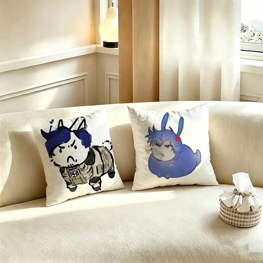 G-Guest 1337 Forsaken Printed Pillow Cover Cushion Case Simple Sofa Pillow Case No Pillow Core