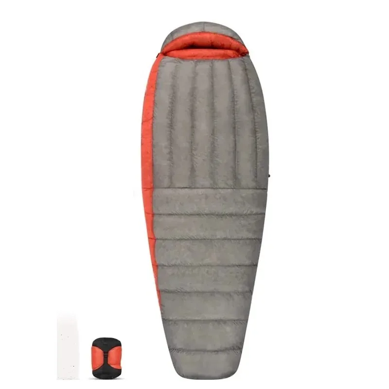 

Custom down Tactical Sleeping Bag Waterproof Mummy Design Lightweight Portable for Cold Weather Outdoor Camping Comfort