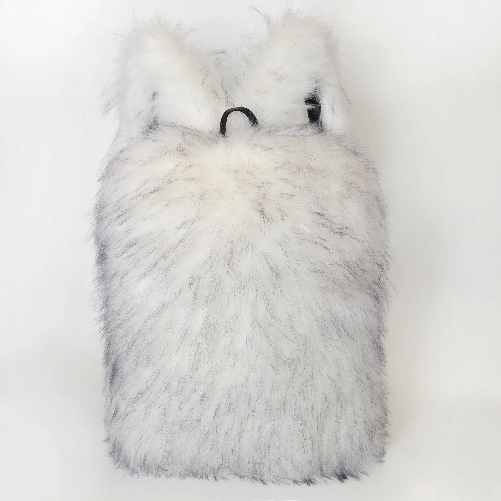 Neuer Kunstfell-Rucksack mit großem Fassungsvermögen, Unisex, Herbst-Winter-Reisetasche, Plüsch-Umhängetasche, supergroßer Rucksack aus weichem Stoff, Unisex – Detail 21