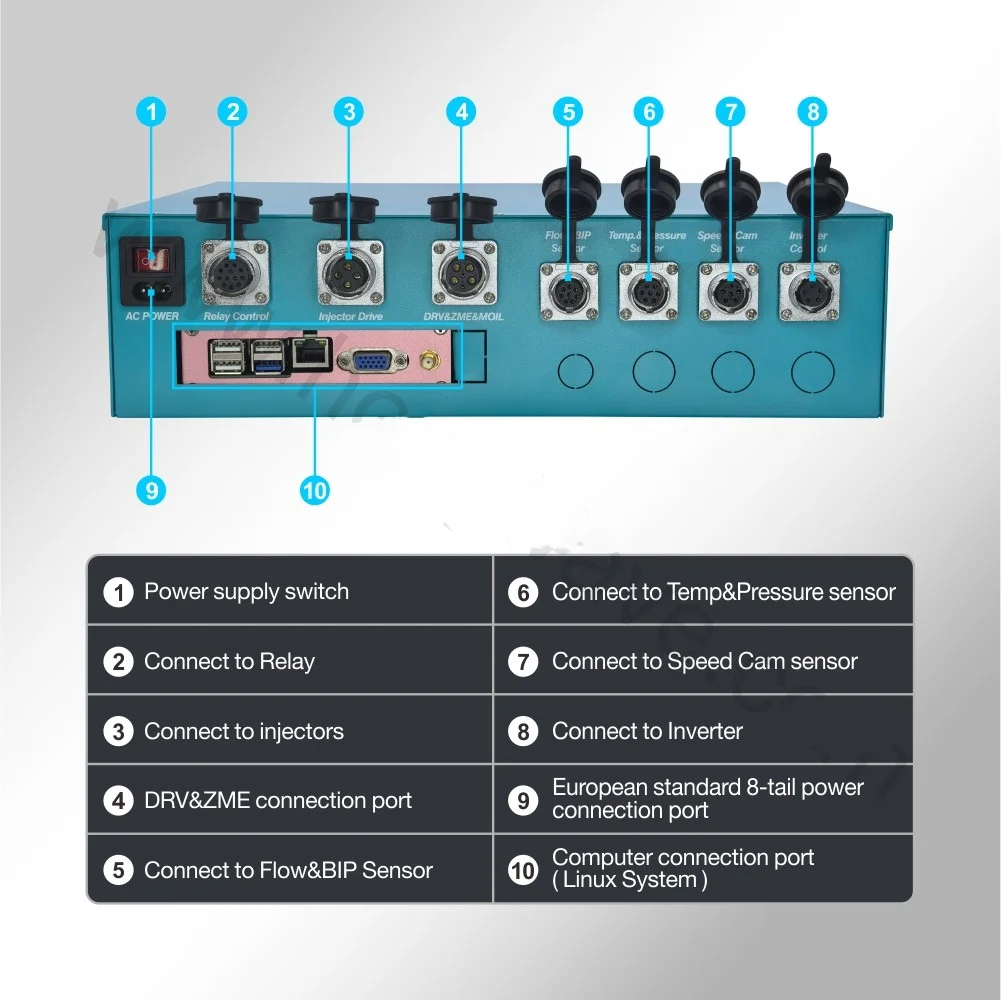 Picture 6: CRS500 Common Rail Injector Tester for EUI-EUP HEUI HEUP Oil Pump Tester With IQA Coding Function Windows Linux Operation