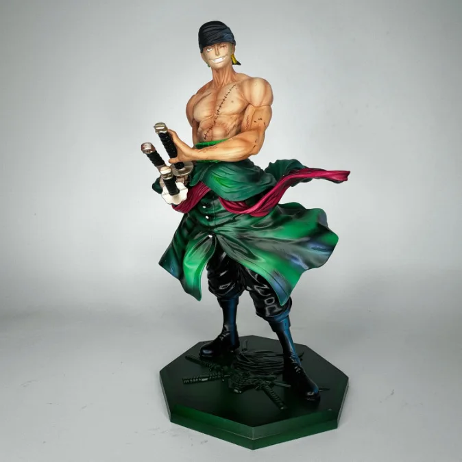 En Stock-nouvelle édition de collection une pièce capitaine Roronoa Zoro Figure JP Anime modèle périphérique ornement de bureau jouet cadeau (27 cm)