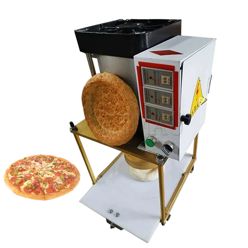 

220V Pneumatic Pizza Dough Press Machine Sheeter Tortilla Maker