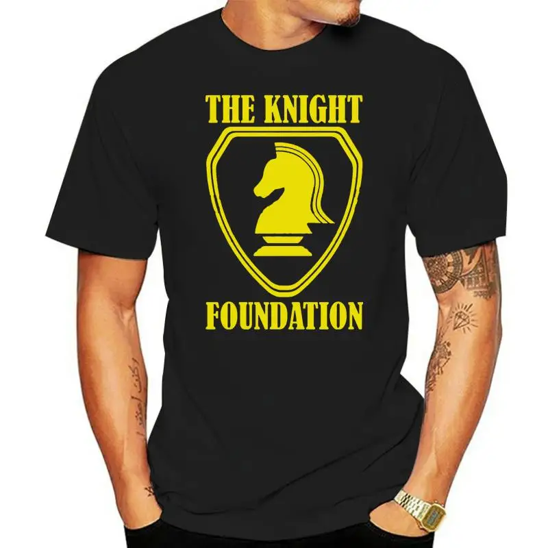 cotton O-neck printing fashion T shirt Knight Rider T Shirt Knight Foundation