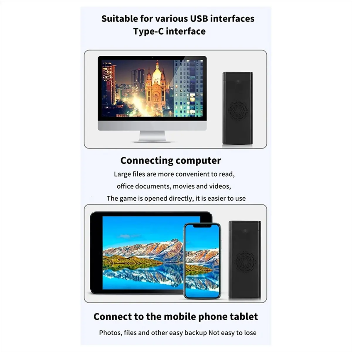 ABGN M2 SSD Case M.2 NVMe SATA SSD Enclosure Adapter 10Gbps USB 3.2 Gen2 USB C External Enclosure Supports M and B M Keys