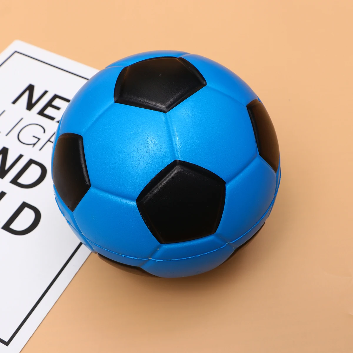 

1Pcs Solid Sponge Soccer Ball 15Cm PU Foam Kids Sports Set for Outdoor Play Fine Motor Skill Development Small Football