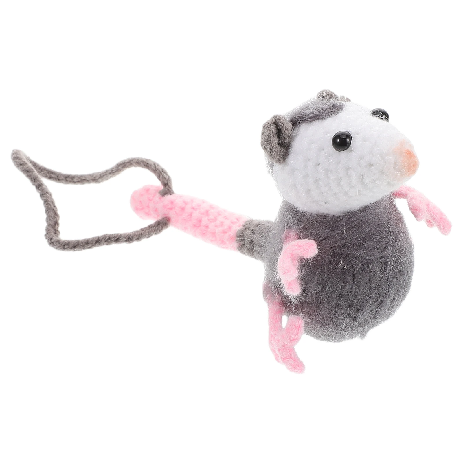 

Car Rear Cartoon Opossum Shape Dashboard Ornament Durable Automotive Interior Hang Festive Decorations Pendant