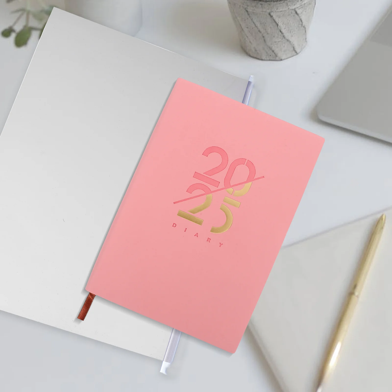 Agenda Book Daily Use 2025 Schedule Office Work The Notebook Academic Planner Monthly Paper to Do
