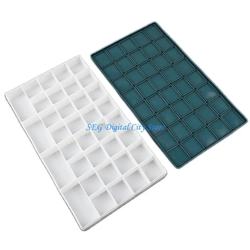 U75B Artist Paint Saver Palette Box Painting Storage Tray with Lid for Watercolor Acrylic Gouache Oil Paint