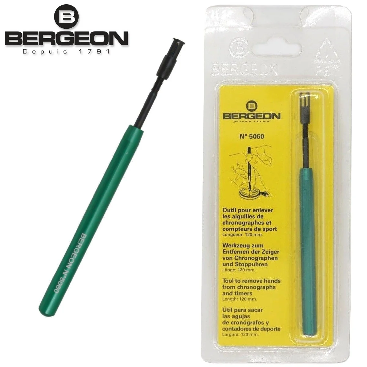 BERGEON 5060 Tool to Remove Hands from Chronographs and Timers