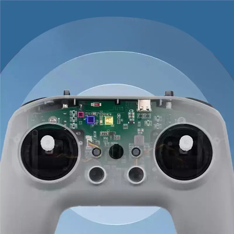 N91R-T8L Radio Controller Expresslrs 2.4Ghz Module With 5-Way Trim Buttons LED & Audible Feedback For FPV Drone RC Pilot