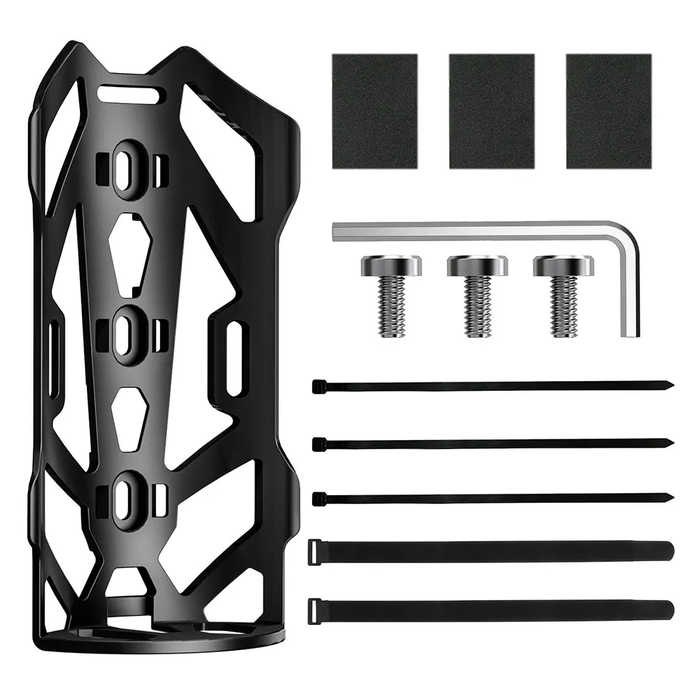 

Передняя сумка для велосипеда, клетка для вилки велосипеда, аксессуары для велоспорта, повышенная стабильность, легкий дизайн для держателя горного велосипеда