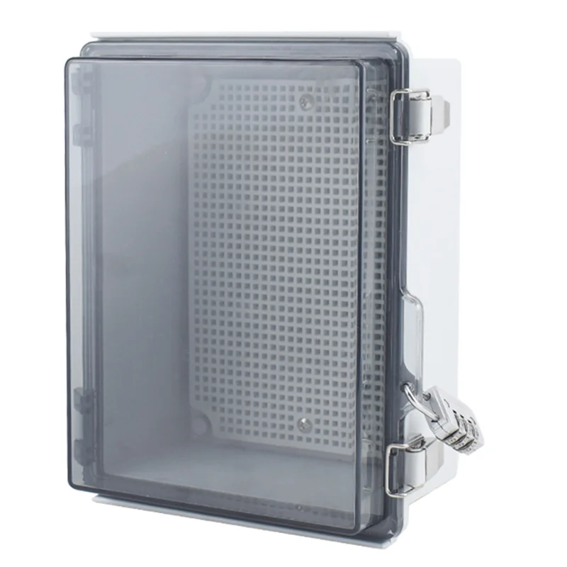 

A03F-ABS Juction Box IP66 Waterproof Transparent Cover Enclosure Outdoor Power Distribution Electronic Instrument Case