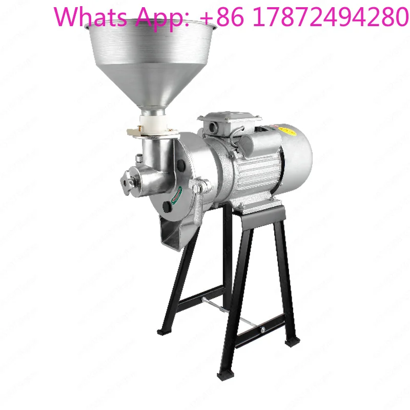 220V Rice Milk Machine Household Soybean Milk  Tofu Machine  Automatic Stone Milling Machine Dry Wet Dual-use