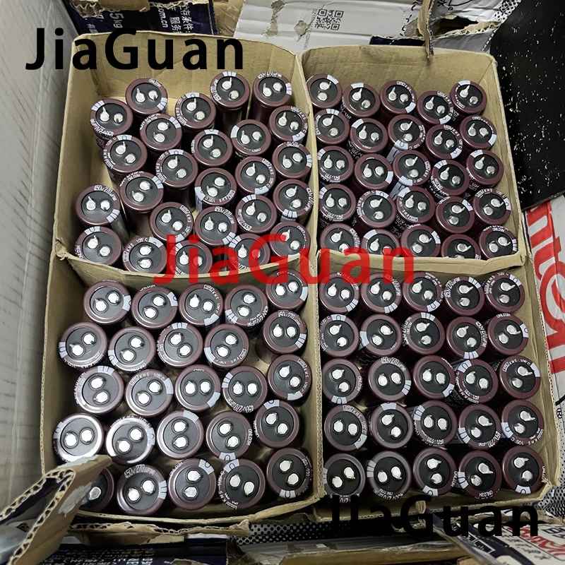 10PCS NEW NIPPON KMS 450V270UF 25X45MM NCC electrolytic capacitor 270UF/450V CHEMI-CON 105 degrees 270UF 450V image 6