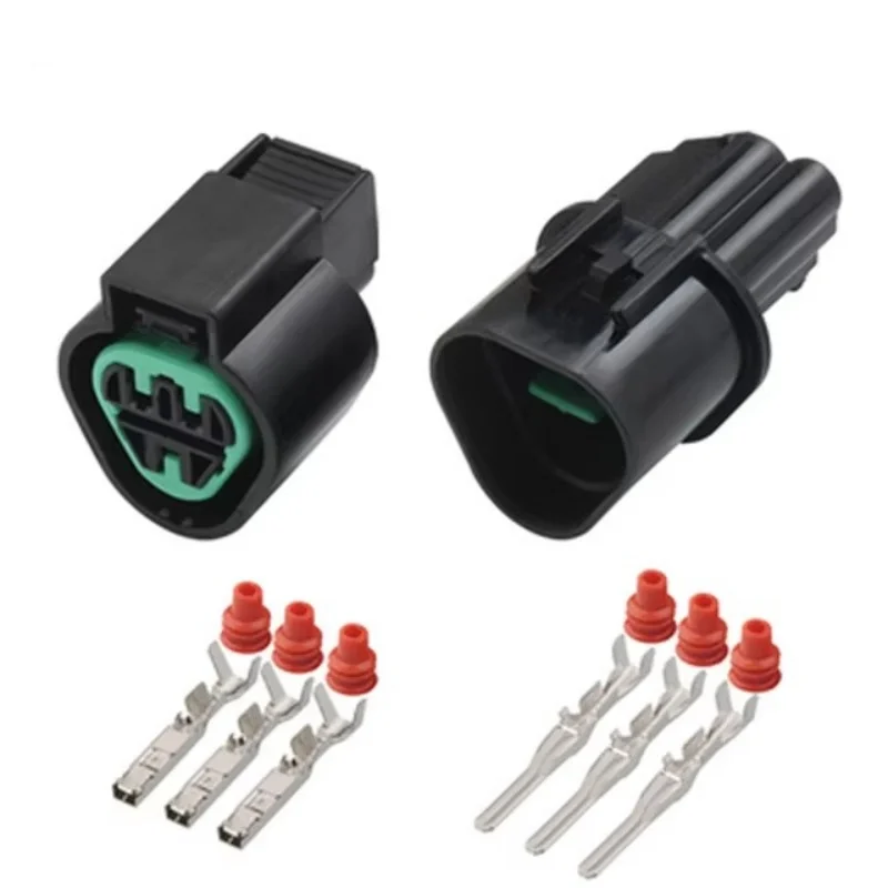 1-20SET PB625-03027 auto Waterproof connector cable 3 pin automotive Plug famale male socket Includes terminal seal